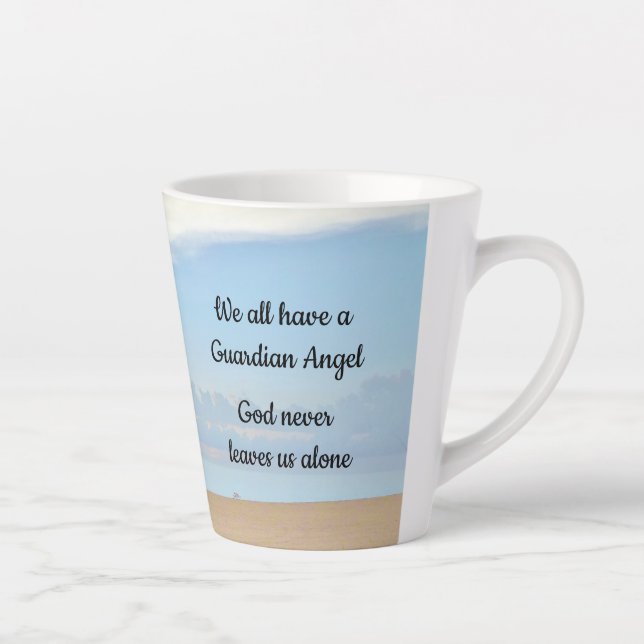 Guardian Angel Latte Tasse (Rechts)