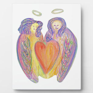 Guardian Angel Love Heart Art Imprimer Plaques