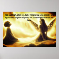 Guardian Angel mit Engelgebet