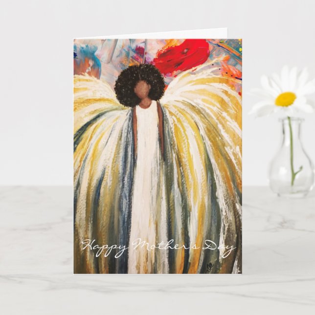 Guardian Angel Mother's Day Card Karte (Kleine Pflanze)