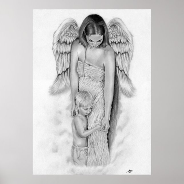Guardian Angel Poster/ Print Poster (Vorne)