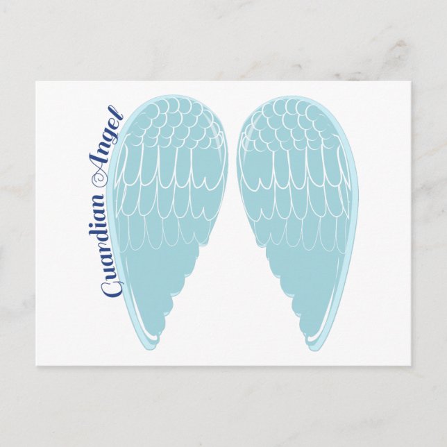 Guardian Angel Postkarte (Vorderseite)