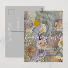 Guardian Angel Send Protection Postcard Postkarte