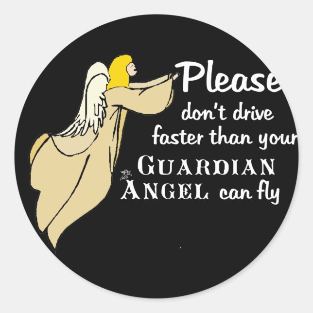 Guardian Angel Stickers (Vorderseite)