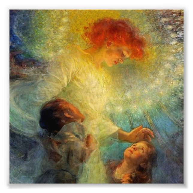 "Guardian Angel" von Franz Dvorak Fotodruck (Vorne)