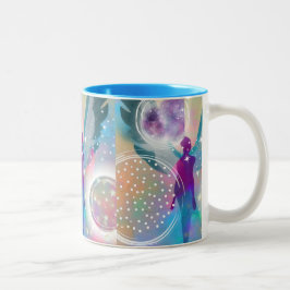 Guardian Angel Zweifarbige Tasse