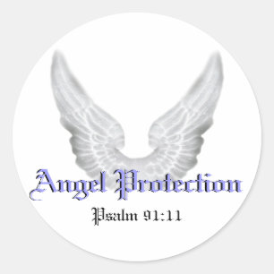Guardian Angels Runder Aufkleber