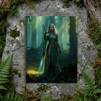 Guardian Elf des verzauberten Reiches Notizbuch