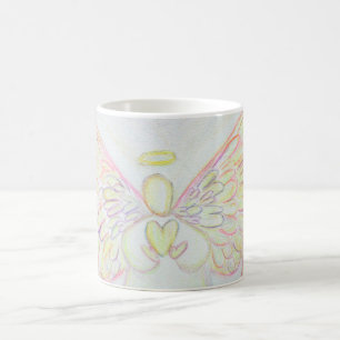 Guardian Engel of Hearts Art Custom Coffee Tasse C