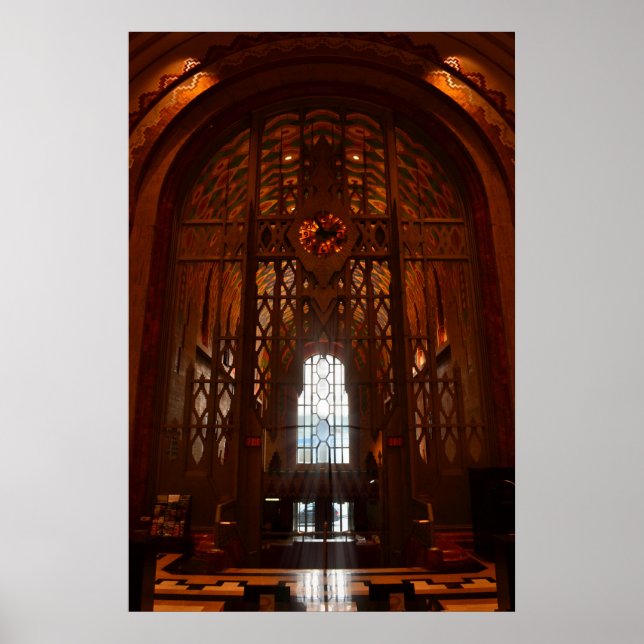 Guardian Gebäude - Detroit, MI Poster (Vorne)