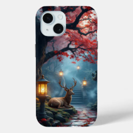 Guardian of the Maple Path: Sacred Stag's Rest Case-Mate iPhone Hülle