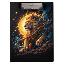Guardian of the Solar Threshold – Lion of Balance Klemmbrett