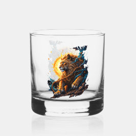 Guardian of the Solar Threshold – Lion of Balance Whiskyglas