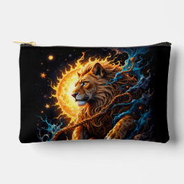 Guardian of the Solar Threshold – Lion of Balance  Zubehörtasche