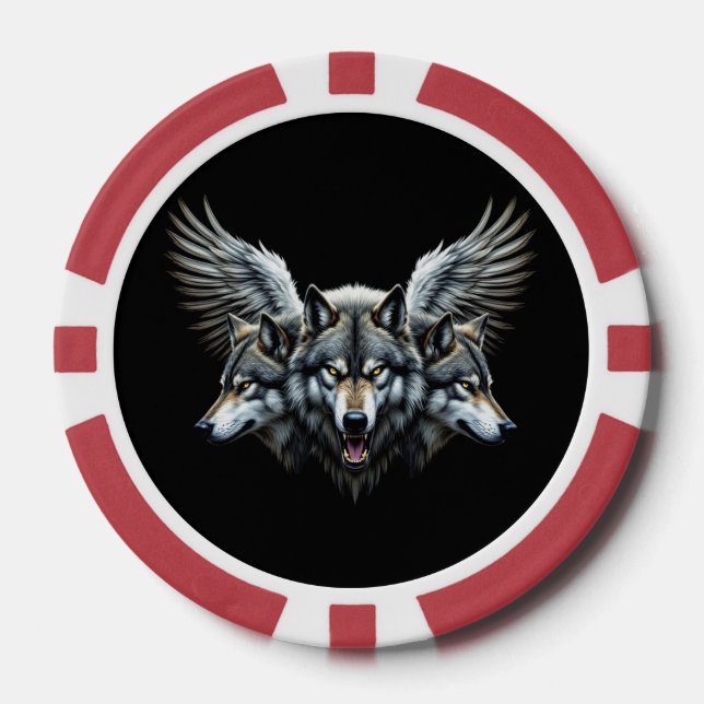 Guardian Wolves Pokerchips (Vorderseite)