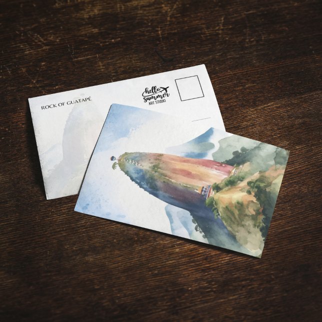 Guatape El Penon Kolumbien Postkarte (Von Creator hochgeladen)