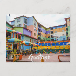 Guatapé, Kolumbien, Plazoleta de Los Zócalos Postkarte