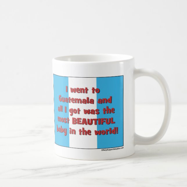 Guatemala-Adoptions-Kaffee-Tasse Kaffeetasse (Rechts)