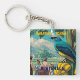 GUATEMALA, BANANERA IZABAL Retro poster