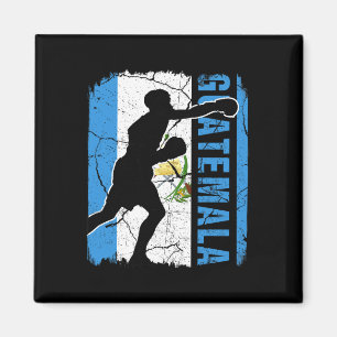 Guatemala Boxing Team Guatemala Flaggen Boxhandsch Magnet