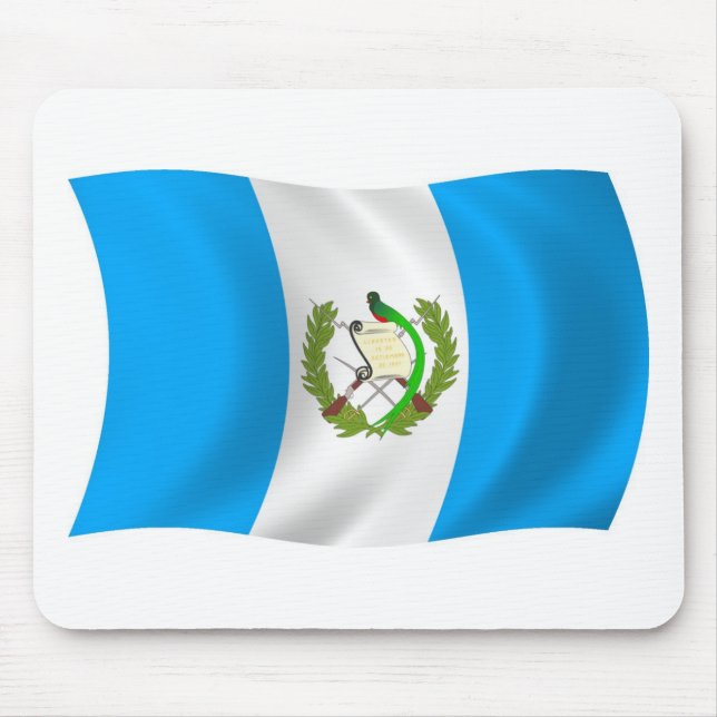 Guatemala Flag Mousepad (Vorne)