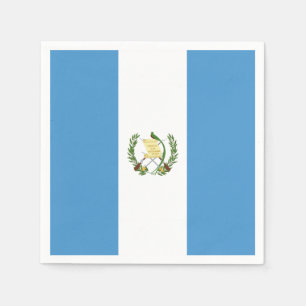 Guatemala flag serviette