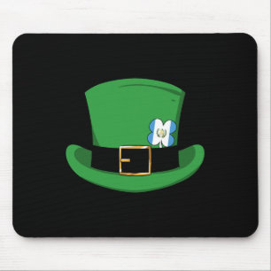Guatemala Flag St Patricks Day Leprec Mousepad