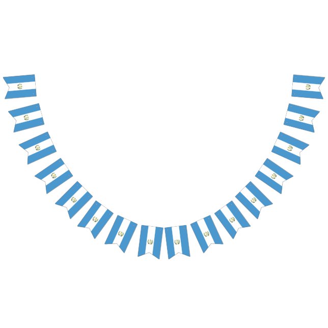 Guatemala flag  wimpelkette (Alle)