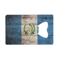 Guatemala-Flagge auf altem hölzernem Korn