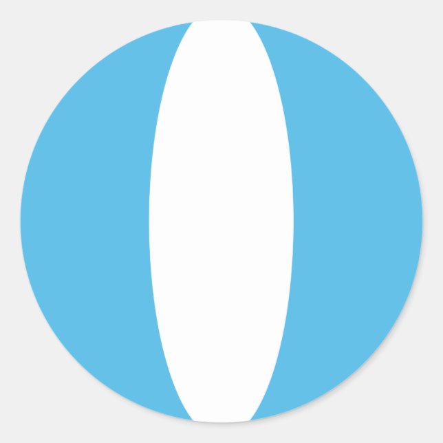 Guatemala-Flagge Runder Aufkleber (Vorderseite)
