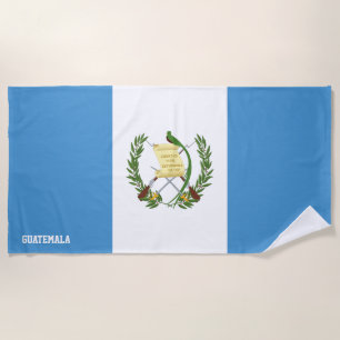 Guatemala Flagge Splendid Patriotic Strandtuch