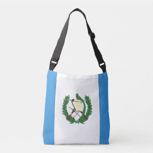 Guatemala-Flagge Tragetaschen Mit Langen Trägern