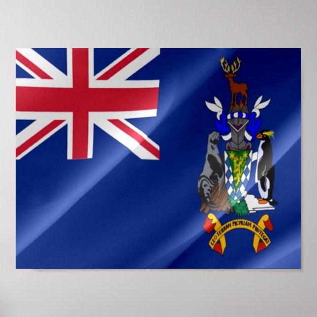 Guatemala - Flaggenschwellen - Poster (Vorne)