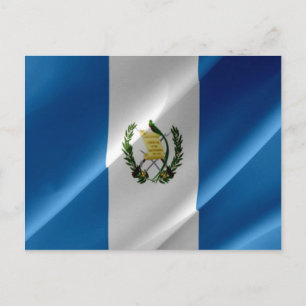 Guatemala - Flaggenschwellen - Postkarte
