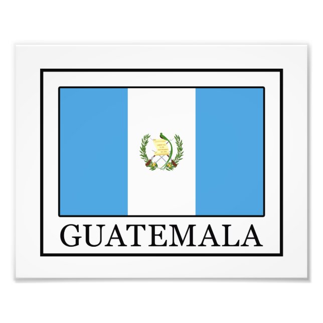 Guatemala Fotodruck (Vorne)