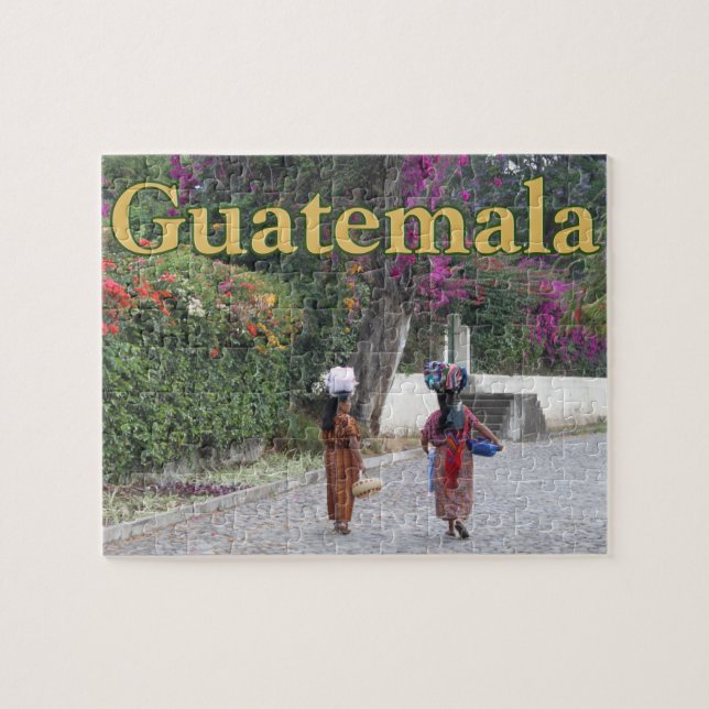 Guatemala Frauen, Frauen, Blume, Traditionskleid (Horizontal)