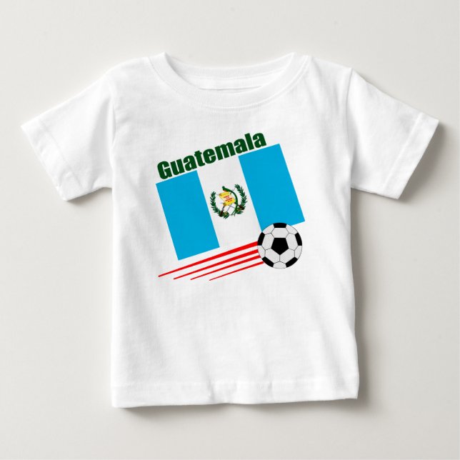 Guatemala-Fußball-Team Baby T-shirt (Vorderseite)