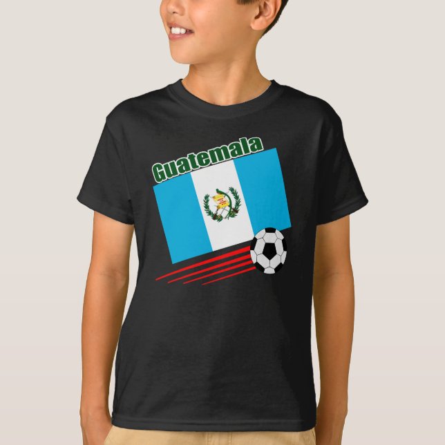 Guatemala-Fußball-Team T-Shirt (Vorderseite)