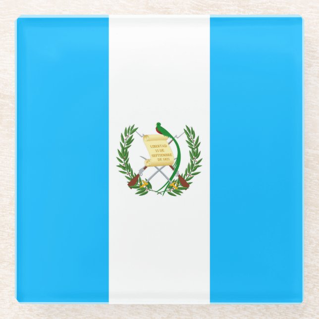 Guatemala Glasuntersetzer (Vorderseite)