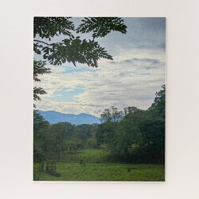 Guatemala Highlands: Green Fields and Mountains (Vertikal)