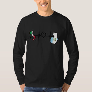 Guatemala Italien-Flagge guatemaltekisch italienis T-Shirt