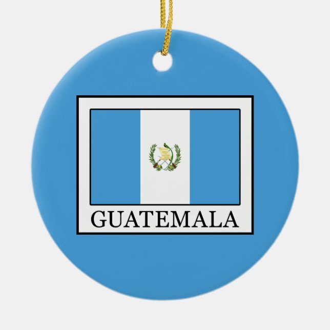 Guatemala Keramik Ornament (Vorne)