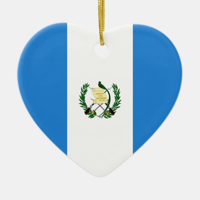 GUATEMALA KERAMIKORNAMENT (Vorne)