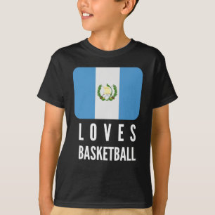 Guatemala Lieben Basketball T-Shirt