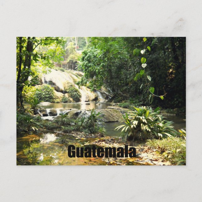 Guatemala Postkarte (Vorderseite)