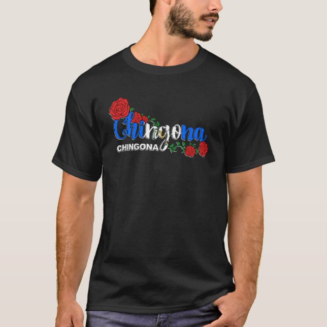 Guatemala Proud Hispanic Guate Flag Guatemala Chi T-Shirt (Vorderseite)