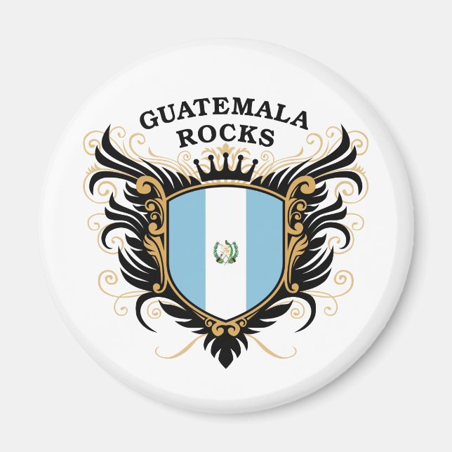 Guatemala Rocks Magnet (Vorne)