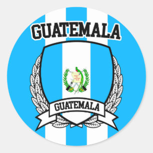 Guatemala Runder Aufkleber