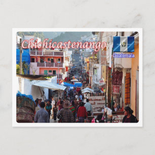 Guatemala - Santo Tomás Chichicastenango - Postkarte