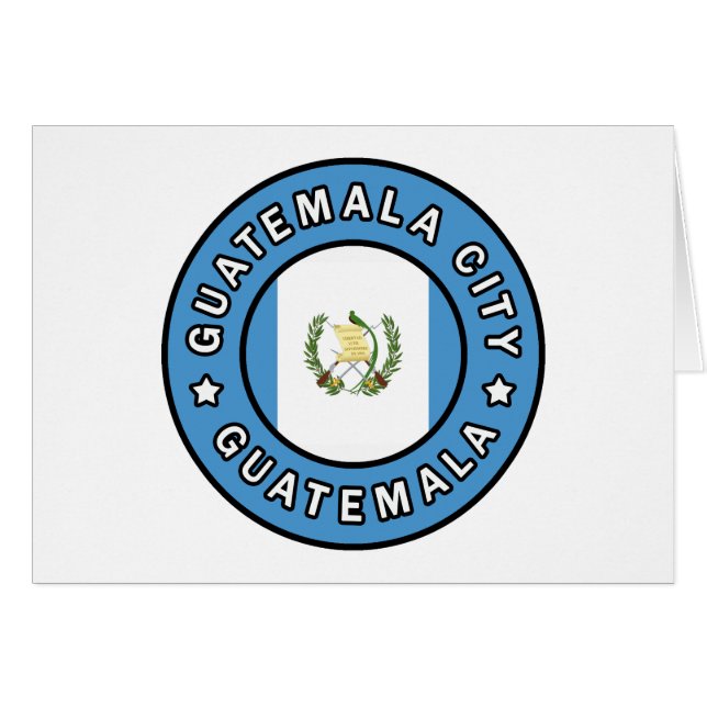 Guatemala-Stadt Guatemala (Vorderseite (Horizontal))